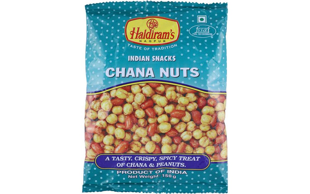 Haldiram's Nagpur Chana Nuts    Pack  150 grams